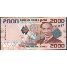 Сьерра Леоне 2000 Леоне 2010 год , UNC