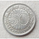 Германия 50 Рейхспфеннигов 1927 год , А , Орел , дубовые листья , Веймарская Республика