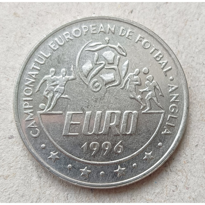 Румыния 10 Леев 1996 год , Чемпионат Европы по футболу 1996 года , Англия