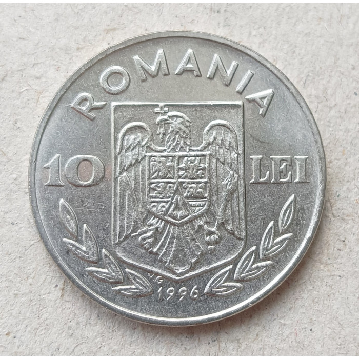 Румыния 10 Леев 1996 год , Чемпионат Европы по футболу 1996 года , Англия