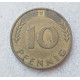 Германия , ФРГ 10 Пфеннигов 1950 год , D