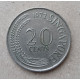 Сингапур 20 Центов 1972 год , Рыба меч