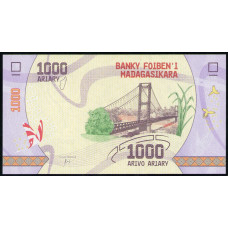 Мадагаскар 1000 Ариари 2017 год , UNC