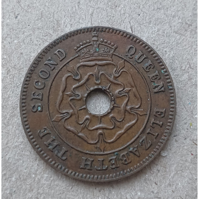 Южная Родезия 1/2 Пенни 1954 год