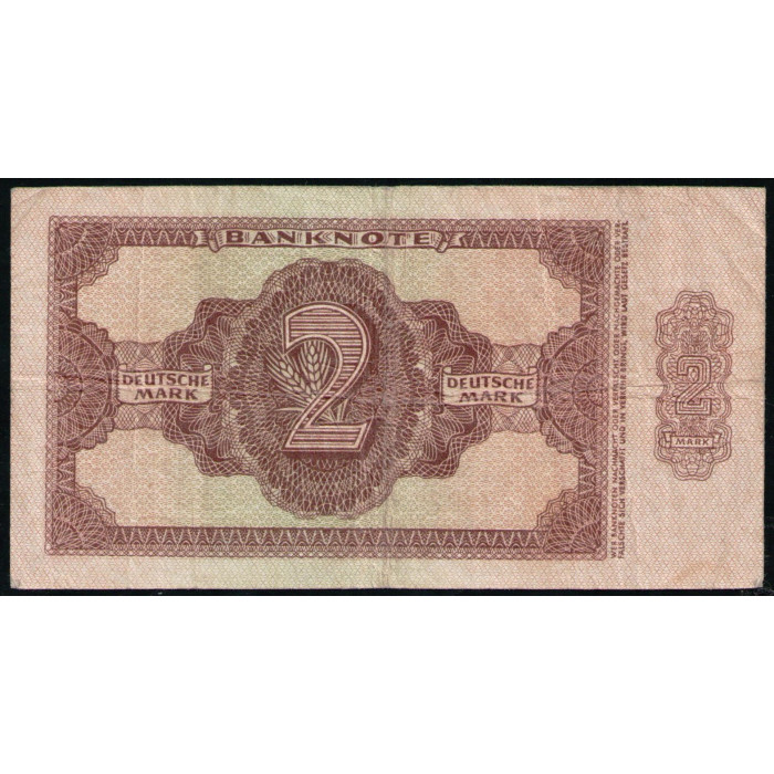 Германия , ГДР , 2 Марки 1948 год
