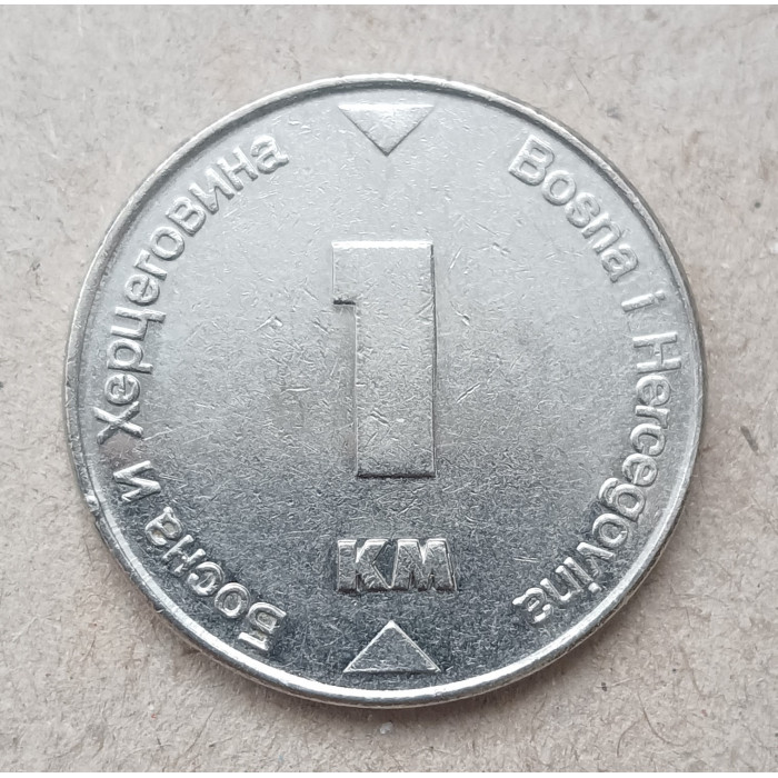 Босния и Герцеговина 1 Конвертируемая Марка 2007 год , Герб
