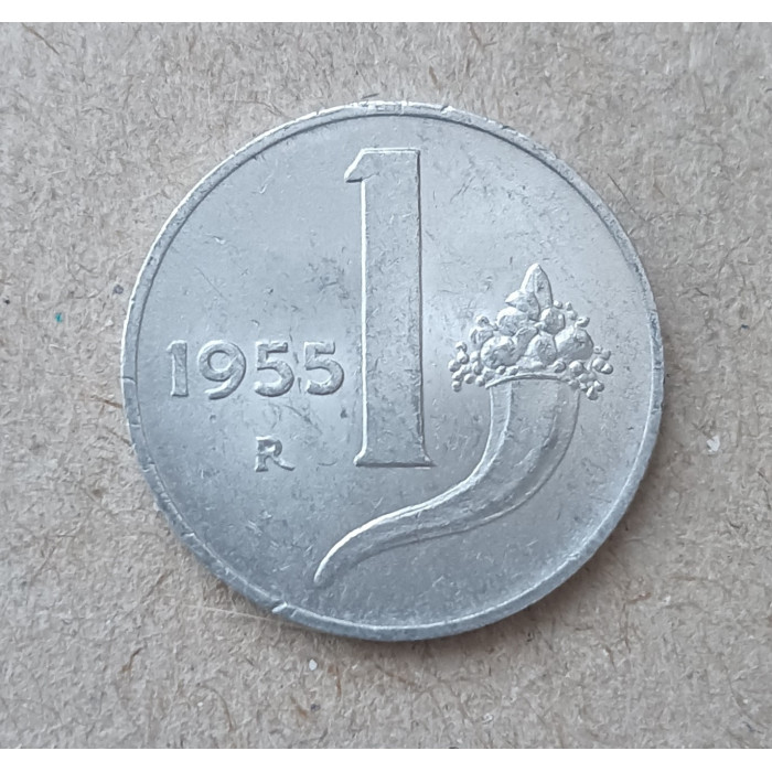 Италия 1 Лира 1955 год , Весы
