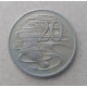 Новая Зеландия 20 Центов 1967 год  , Птица киви , Елизавета 2