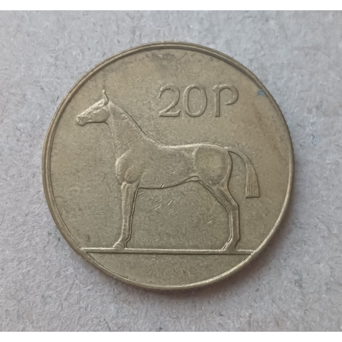 Ирландия 20 Пенсов 1996 год , Лошадь