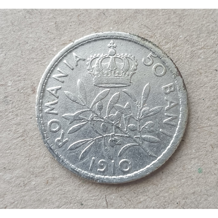 Румыния 50 Бани 1910 год