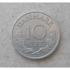 Дания 10 Эре 1969 год , Король Фредерик 9