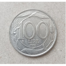 Италия 100 Лир 1993 год 