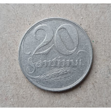 Латвия 20 Сантим 1922 год