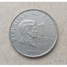 Филиппины 1 Песо 2004 год , Хосе Рисаль