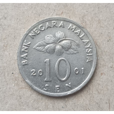 Малайзия 10 Сен 2001 год, Гибискус