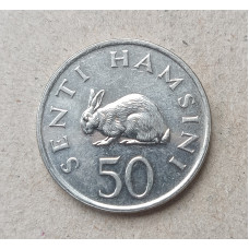 Танзания 50 Сенти 1989 год , Кролик