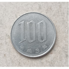 Япония 100 Йен 1991 год , Цветы сакуры