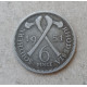 Южная Родезия 6 Пенсов 1951 год , Георг 6