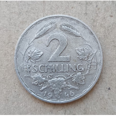 Австрия 2 Шиллинга 1946 год