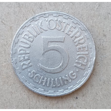 Австрия 5 Шиллингов 1952 год