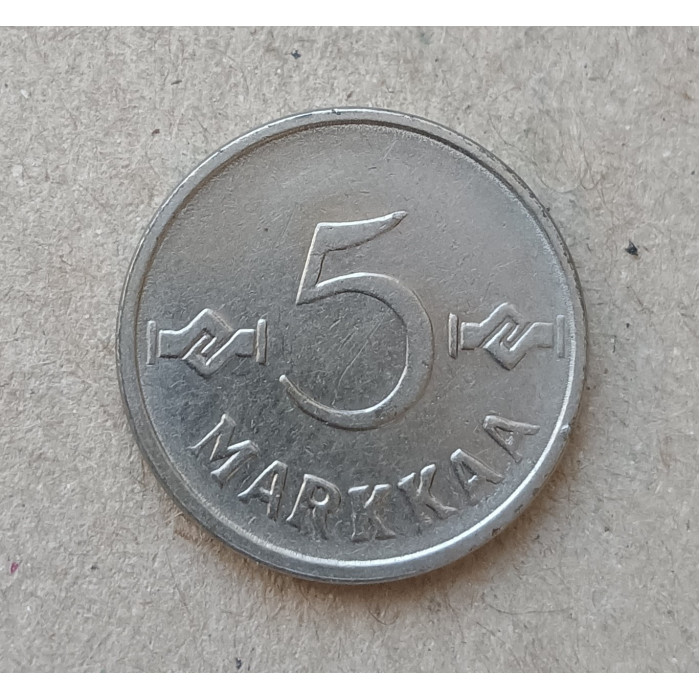 Финляндия 5 Марок 1955 год 