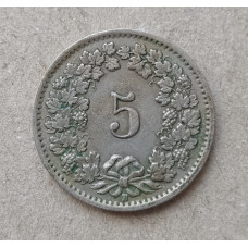 Швейцария 5 Раппенов 1955 год