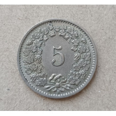 Швейцария 5 Раппенов 1953 год
