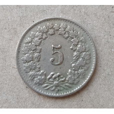 Швейцария 5 Раппенов 1948 год