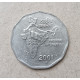 Индия 2 Рупии 2001 год , Карта , Национальное объединение