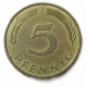 Германия, ФРГ, 5 Пфеннигов 1991 год , J