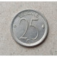 Бельгия 25 Сентим 1968 год, BELGIQUE, Бодуэн I