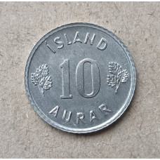 Исландия 10 Эйре 1973 год , Герб