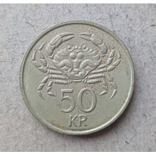 Исландия 50 Крон 1987 год , Краб