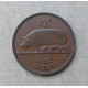 Ирландия 1/2 Пенни 1946 год , Свинья и поросята