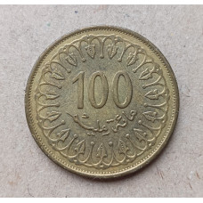 Тунис 100 Миллим 2013 год