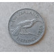 Новая Зеландия 6 Пенсов 1959 год , Птица гуйя , Елизавета 2