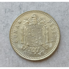 Испания 1 Песета 1980 год , Король Хуан Карлос 1