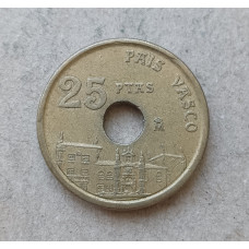 Испания 25 Песет 1993 год , Баскония , Страна Басков