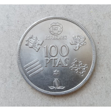 Испания 100 Песет 1980 год , Чемпионат мира по футболу 1982 года