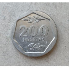 Испания 200 Песет 1986 год , Король Хуан Карлос 1