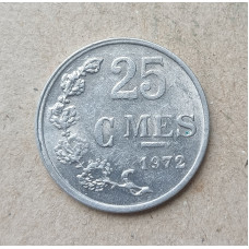 Люксембург 25 Сантимов 1972 год