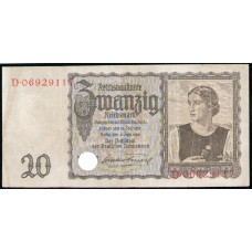 Германия 20 Марок 1939 год