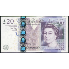 Великобритания 20 Фунтов 2006 год , UNC , Елизавета 2 , Адам Смит