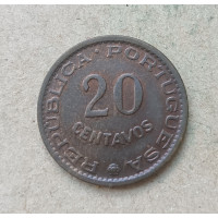 Мозамбик 20 Сентаво 1961 год , Колония Португалии
