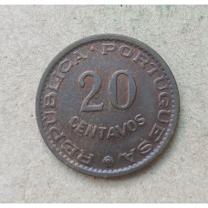 Мозамбик 20 Сентаво 1961 год , Колония Португалии