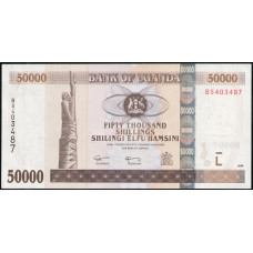 Уганда 50000 Шиллингов 2008 год , UNC