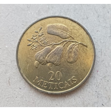 Мозамбик 20 Метикал 1994 год