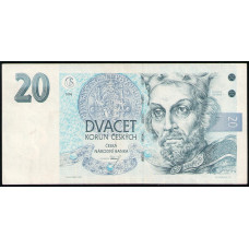 Чехия 20 Крон 1994 год