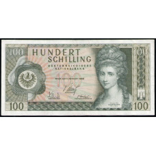 Австрия 100 Шиллингов 1969 год , Анжелика Кауфманн 