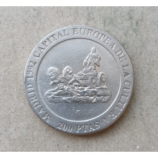 Испания 200 Песет 1991 год , Мадрид - культурная столица Европы 1992